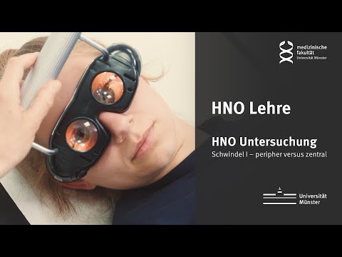 HNO Lehre: Schwindel I – peripher versus zentral