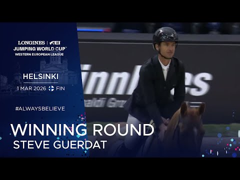Guerdat greatness! 👏 | Longines FEI Jumping World Cup™ Longines FEI Jumping World Cup™ Helsinki 26