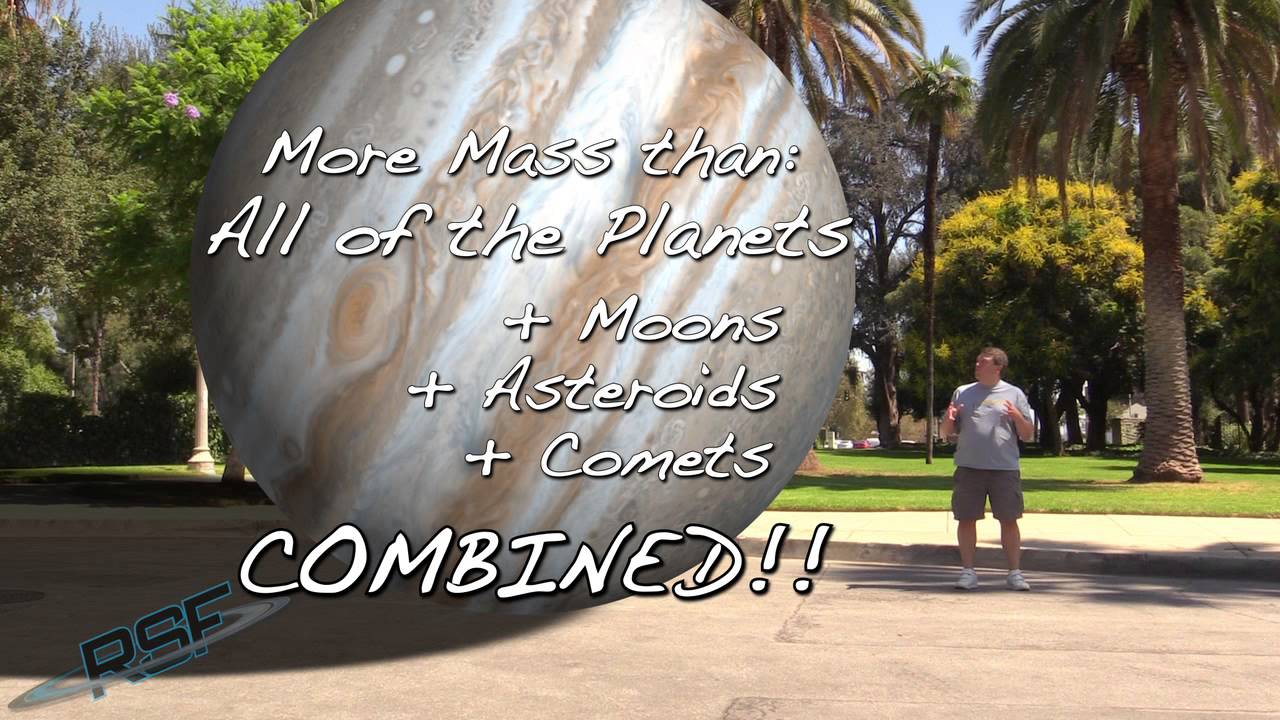 Jupiter is MASSIVE! - Random Space Fact 05