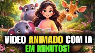Esta ferramenta de IA cria livros e VÍDEOS ANIMADOS com personagens CONSISTENTES em minutos!