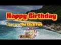 Happy Birthday | The Click Five | Karaoke | Videoke