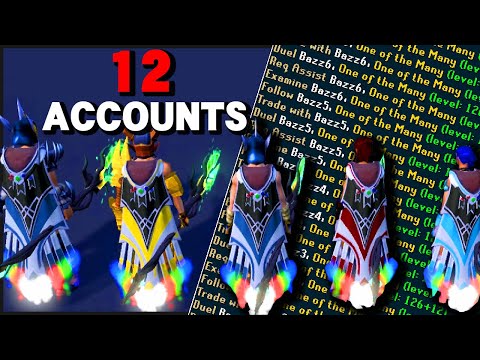 He Plays 12 RuneScape Accounts At The Same Time! Bazz Army Interview