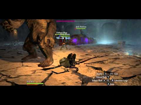 Chamber of Estrangement A, Golem + Cyclops + Ogre, party undamaged