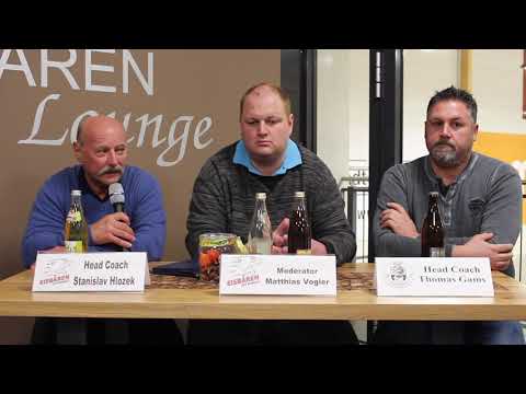 14.10.2018 Pressekonferenz: ESV Burgau - SC Reichersbeuern
