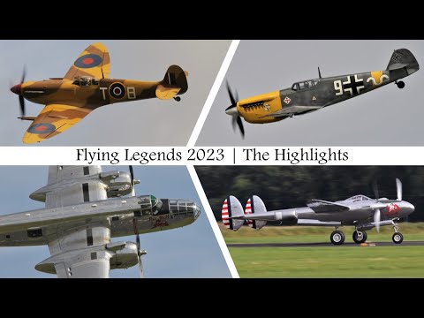 Flying Legends Airshow 2023 | The Highlights