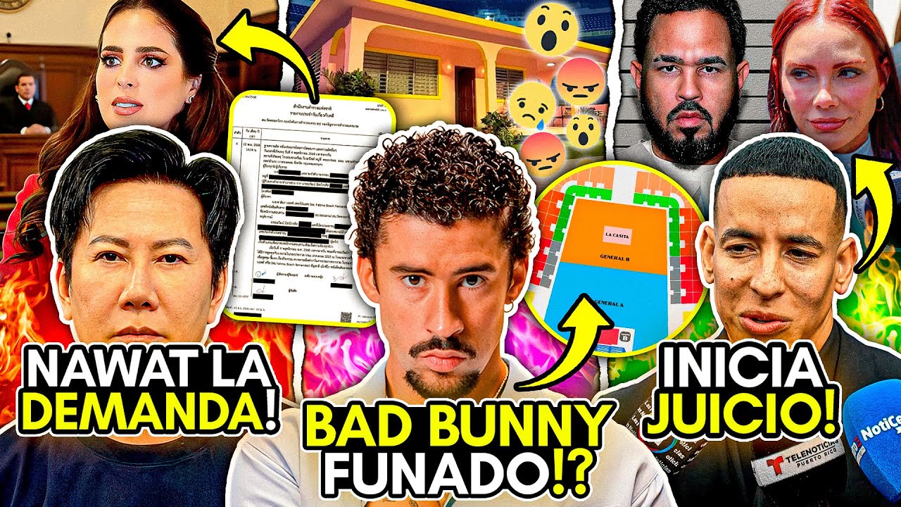 BAD BUNNY FUNADO!? MISS UNIVERSO DEMANDADA por NAWAT! DADDY YANKEE inicia JUICIO! TRUMP lo CUMPLE!