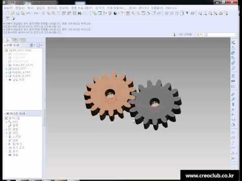 01 ProENGINEER Wildfire5 0 Assembly Modeling Mechanism Gear