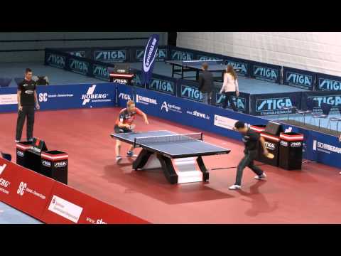 2015 02-25 | TT-Training: Christian Süß | Qing Yu Meng | Gustavo Tsuboi | Frane Kojic | TTBL