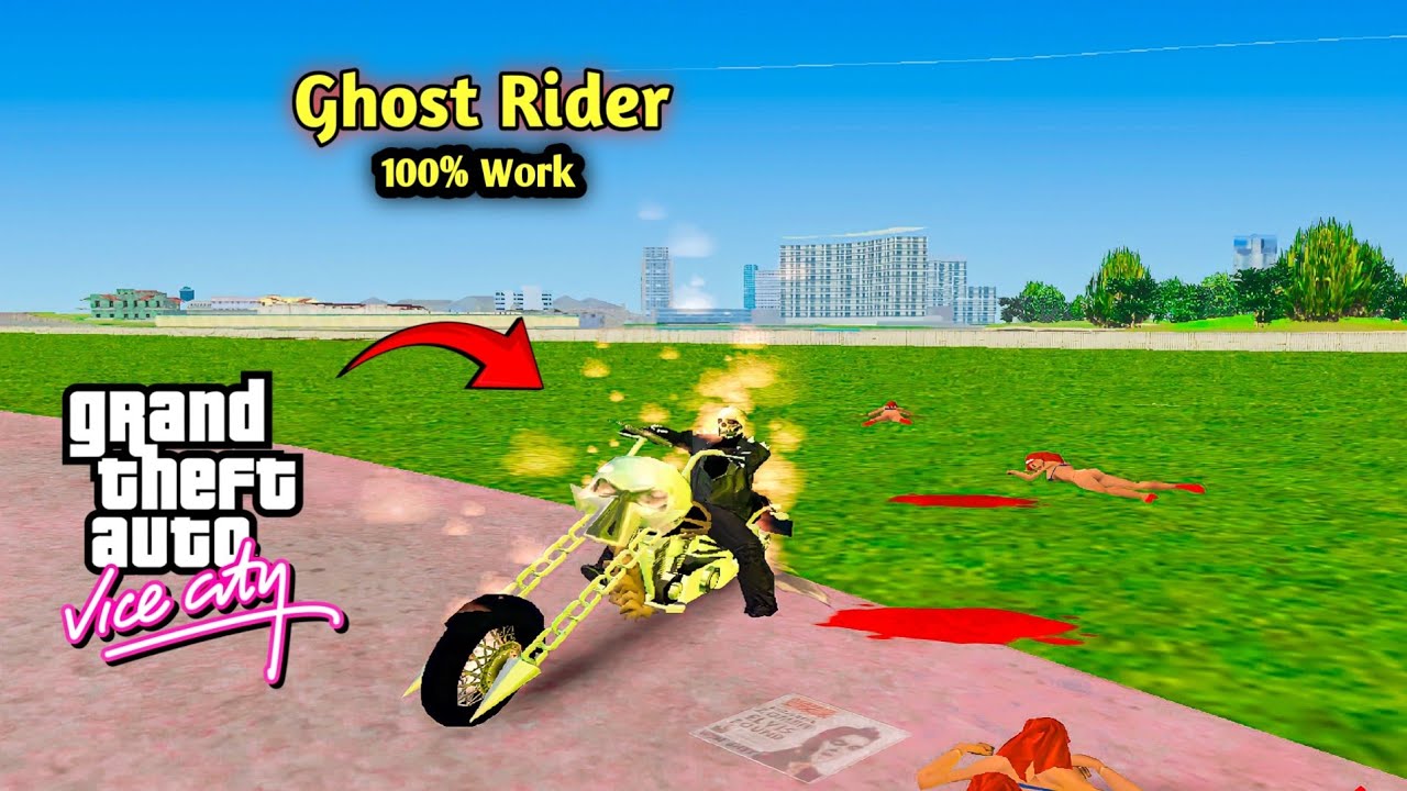 Ghost Rider Mod 1 - GTA: Vice City
