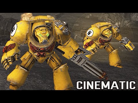 ULTIMATE MOD WARHAMMER 40K: Imperial Fists vs Chaos Black Legion! - Men of War: Assault Squad 2
