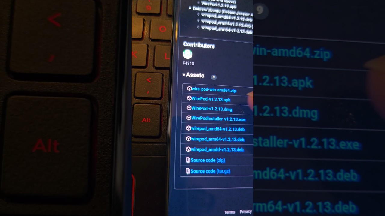 Download the APK file for Android #wirepod #vector #ddl #shorts #ai #robot #installation #android
