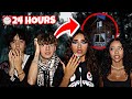 I Stayed 24 HOURS In A HAUNTED Cabin *GONE WRONG*