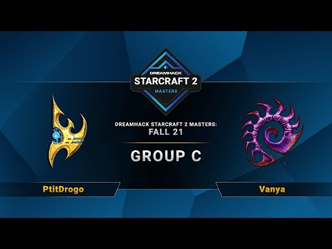 SC2 - PtitDrogo vs. Vanya - DreamHack SC2 Masters 2021: Fall - Group C - EU
