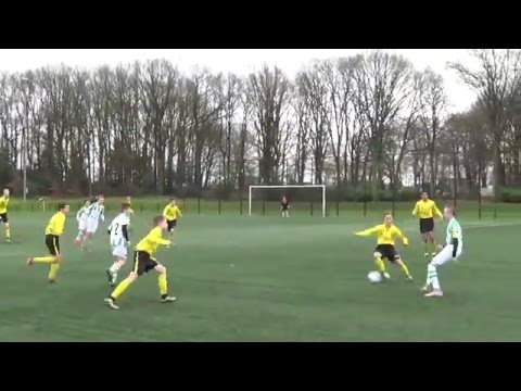 20-02-2016 : Halsteren D1 - Kloetinge D1 ; eerste helft