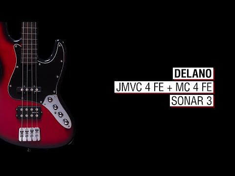 Delano JMVC 4 FE & MC 4 FE + Sonar 3 - Maruszczyk Elwood 4a Fretless