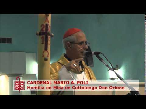 Homilía del cardenal Mario Poli en el Cottolengo Don Orione