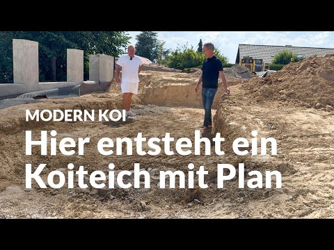 Alex baut 60.000 Liter Teich mit Schwerkraft und Bürstenfilter | Modern Koi Blog #7949