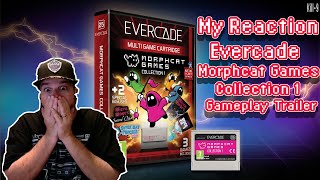 My Reaction - Evercade - Morphcat Games Collection 1 - Gameplay Trailer