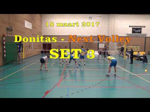 DONITAS H1 -  NEXT VOLLEY H1 18-03-2017 SET 3