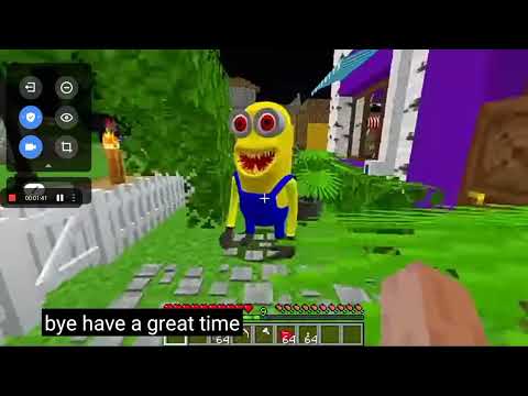 HOW Minions Escaped From Pennywise it IN Minecraft Minions Exe