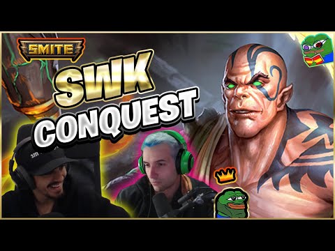 SUN WUKONG, EL MONO ESTA POTENTE | Julio | Smite Ranked Conquest DuoQ Warchi 🙉