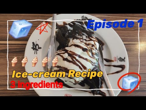 3 ingredients Ice-cream recipe #kulfirecipe #icecream #food 