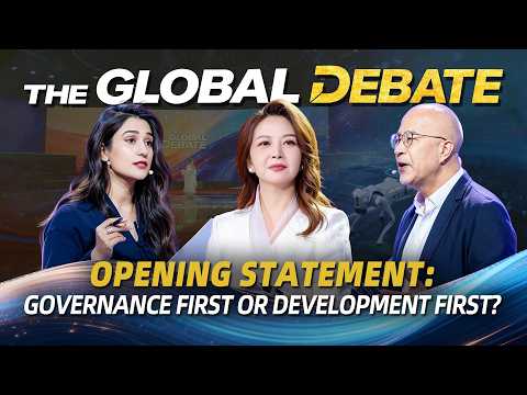 Global Debate | Opening statement: Governance first or development first?