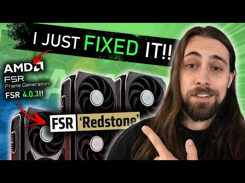 NOW it is SMOOTH!! I just FIXED AMD FSR Redstone's Frame Generation...
