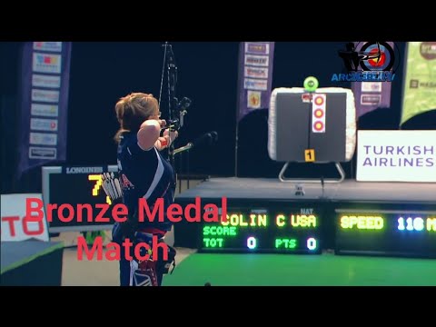 Watch:Linda Ochoa v Christie Colin – compound women_s bronze final _ Las Vegas 2012 Indoor Worlds