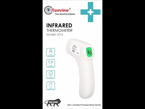 Trueview White Infrared Thermometer Made In India