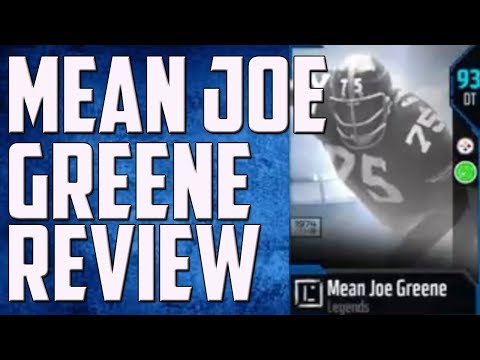 HOW GOOD IS MEAN JOE GREENE? MUT 18 PLAYER REVIEW