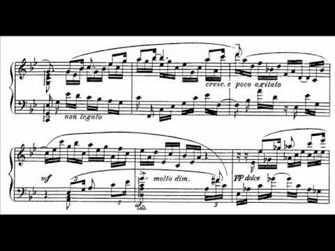 Hamelin plays Catoire - Cinq morceaux op. 10 No. 2 'Prélude' Audio + Sheet music