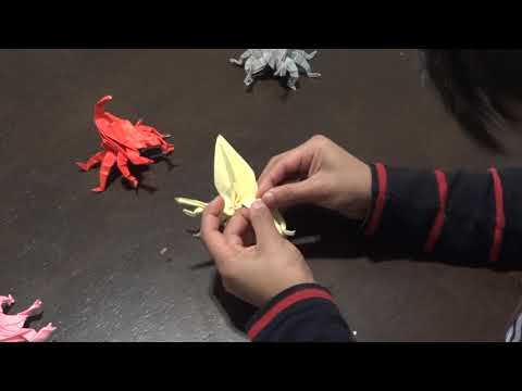 Origami Scorpion Part 6 (Roberto Carlos)