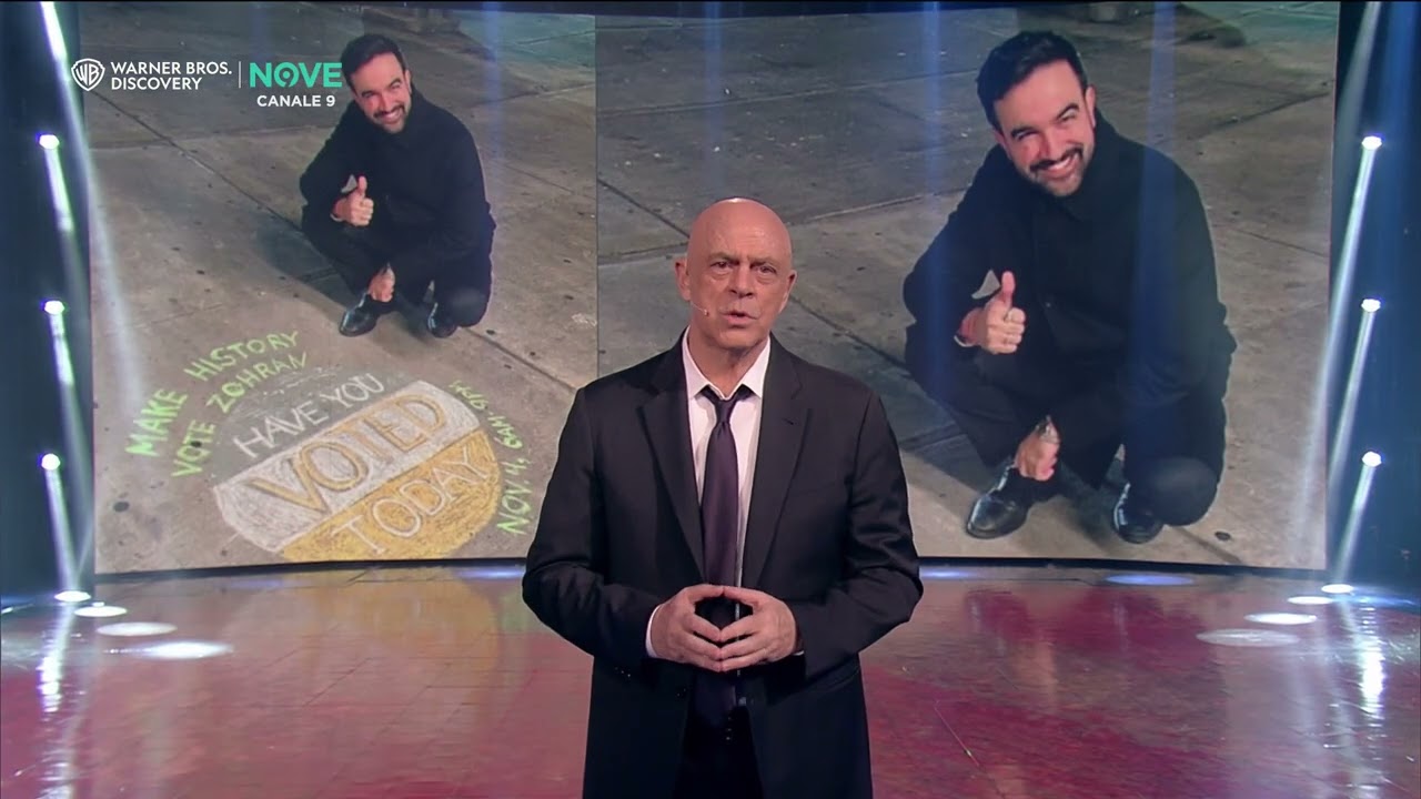 Crozza: "uno come Mamdani da noi lo vediamo pedalare per Glovo" | Fratelli di Crozza