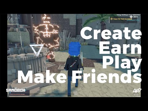 3 Pillars of The Sandbox Eco System - VoxEdit, Marketplace and Game Maker