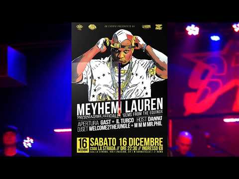 WELCOME 2 THE JUNGLE  ER DRAGO ZTK TURCO E ABAN CSOA LA STRADA ROMA 16.12.2017