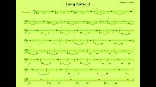 LONG NOTES - Trombone Exercise Nicola Ferro