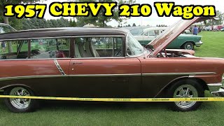 1957 Chevy 210 Wagon At The Country View Car Show 2024