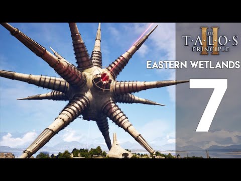 The Talos Principle 2 Platinum Trophy Gameplay Walkthrough Part 7 - Eastern Wetlands Puzzle