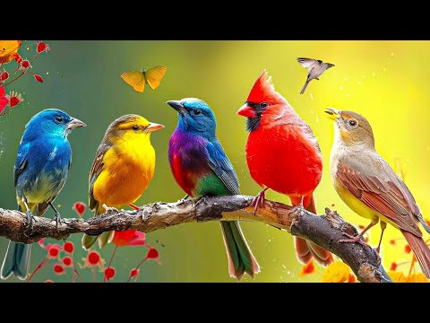 Birds Chirping 4K ~ 24/7 Birdsong to Relieves stress, prevents anxiety and depression, Heal The Mind