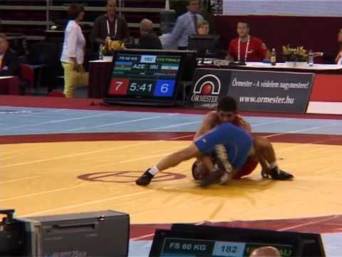SWWC2013 / Hacı ALIYEV - M.İsmaeilpurjuybari (IRI) - FS 60 kg, 1/16 final match