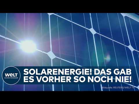 ENERGIEWENDE: Rekord im Juni! – Solarenergie erstmals die größte Stromquelle in der EU