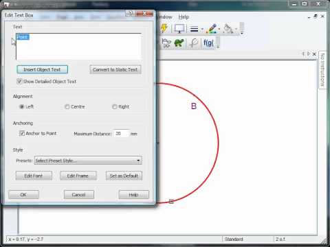 Mr Barton's Autograph Video 17 - Angle at the Centre Theorem