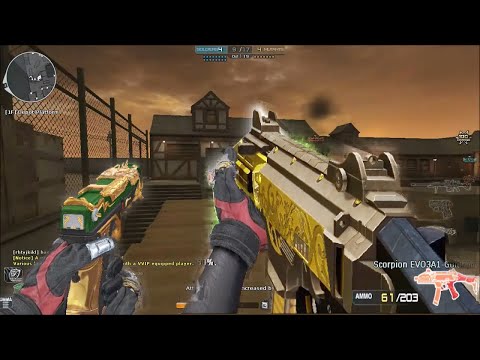 Crossfire NA ( Đột Kích ) 2.0 : Scorpion GoldSmith EVO3A1 - Hero Mode X - Zombie V4