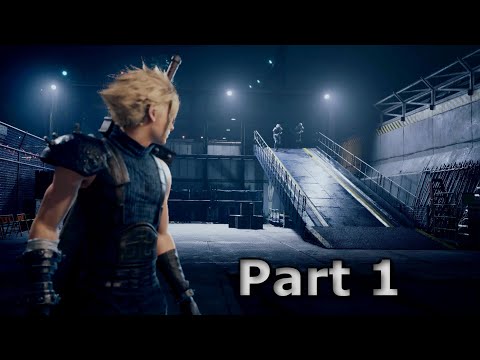 Final Fantasy 7 Remake Full Game Demo Walkthrough Gameplay Part 1 (FFVII Remake 2020)