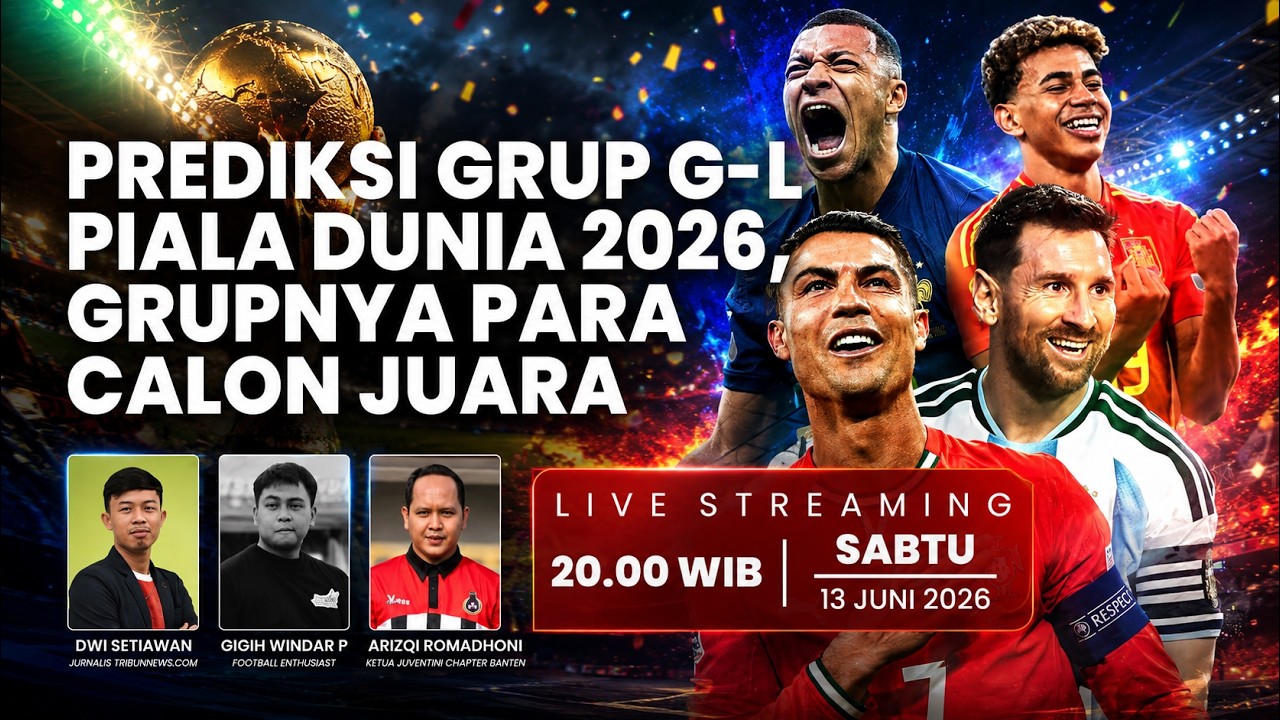 SUPER TAKTIK: Prediksi Grup G-L Piala Dunia 2026, Grupnya Para Calon Juara