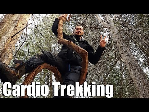 Active Recovery Cardio - Hiking & Trekking in Winter with the Fam Video