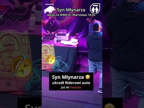 🥷 Syn Młynarza wbija na WBW 2024 Warszawa. Bilety i PPV: wbw2024.pl #synmlynarza #rider #freestyle