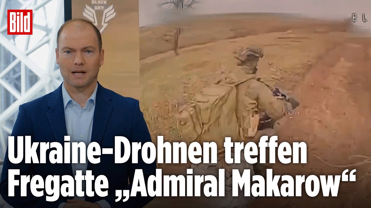 Schrotflinten-Drohne macht Jagd auf Putin-Flieger | BILD-Lagezentrum