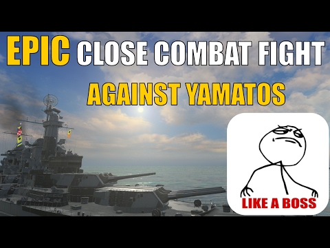 Tier X - MONTANA ♦EPIC CLOSE COMBAT FIGHT♦ 271K DMG - World of Warships